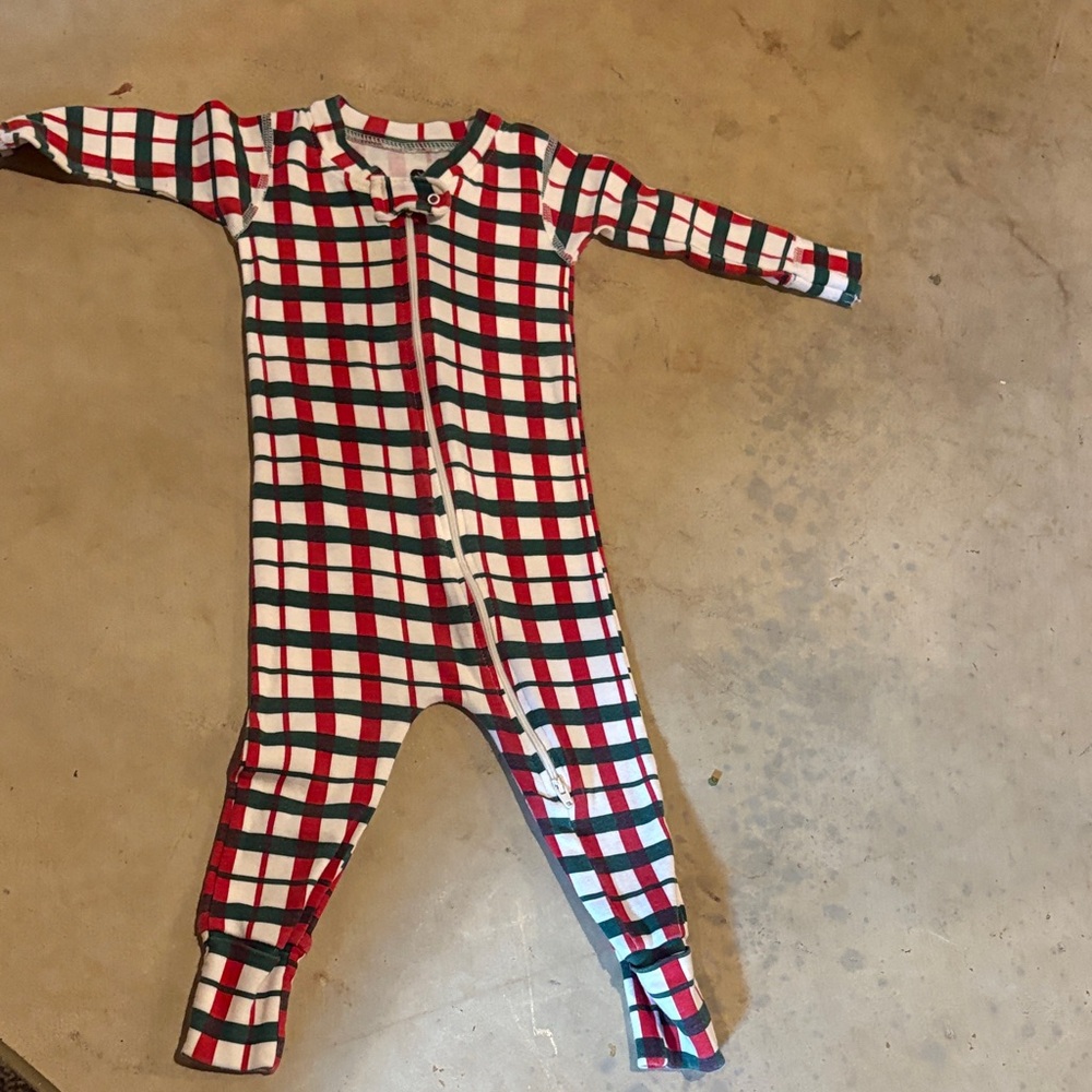 Plaid Kids One Piece